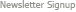 newsletter signup